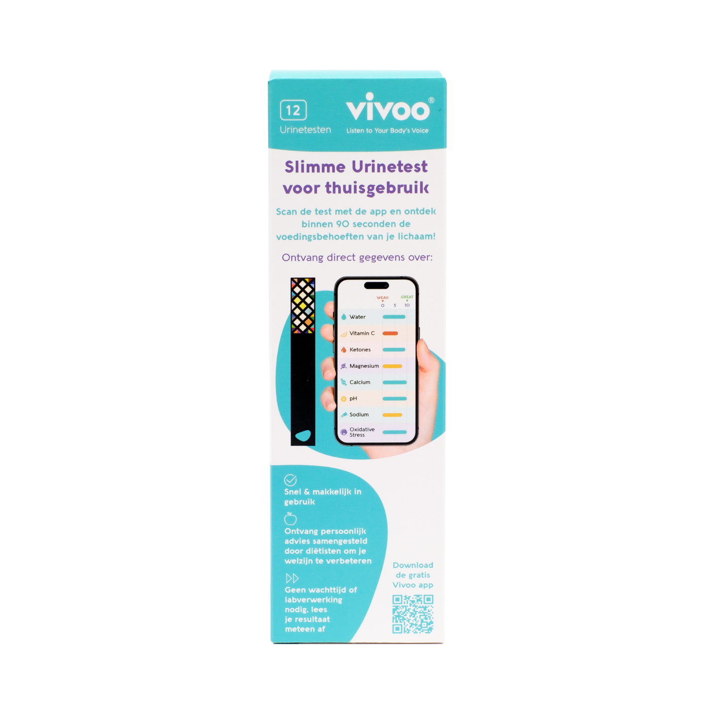 Vivoo Urine test - 3 maanden (12 testen)